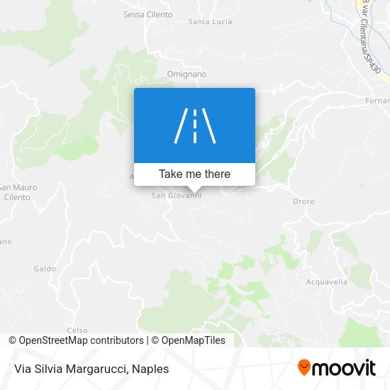 Via Silvia Margarucci map