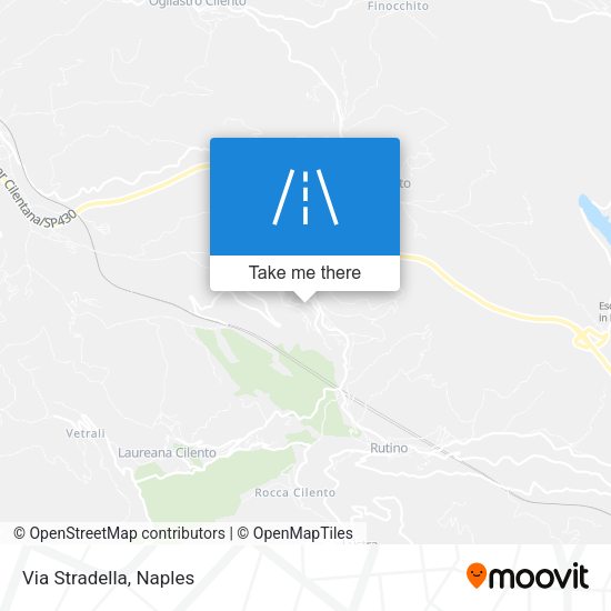 Via Stradella map
