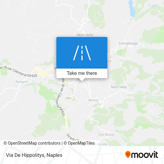 Via De Hippolitys map