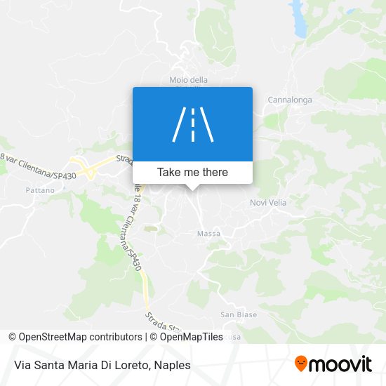 Via Santa Maria Di Loreto map