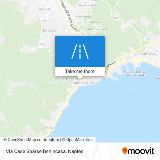 Via Case Sparse Benincasa map