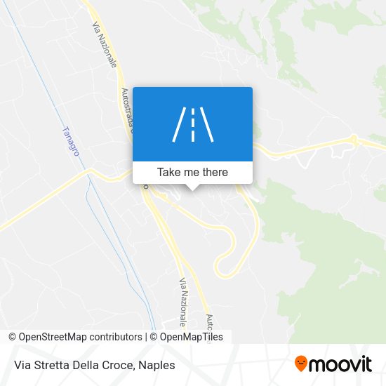 Via Stretta Della Croce map