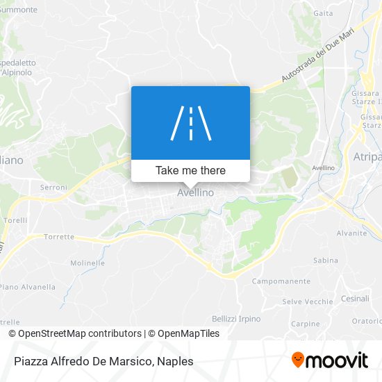 Piazza Alfredo De Marsico map