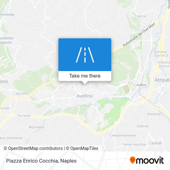 Piazza Enrico Cocchia map