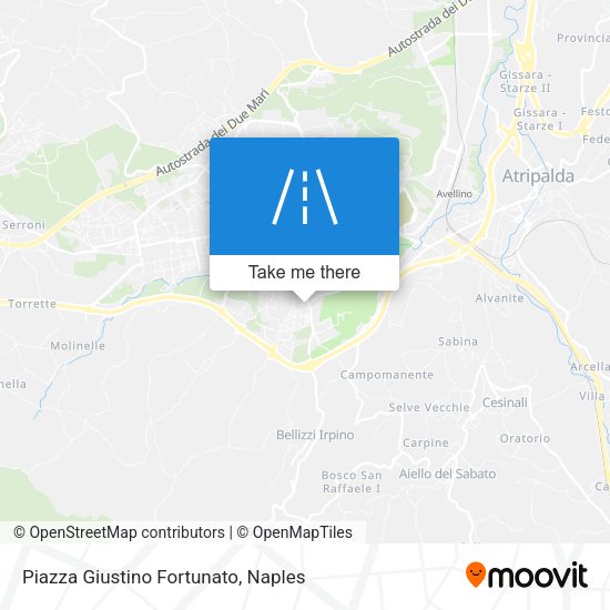 Piazza Giustino Fortunato map