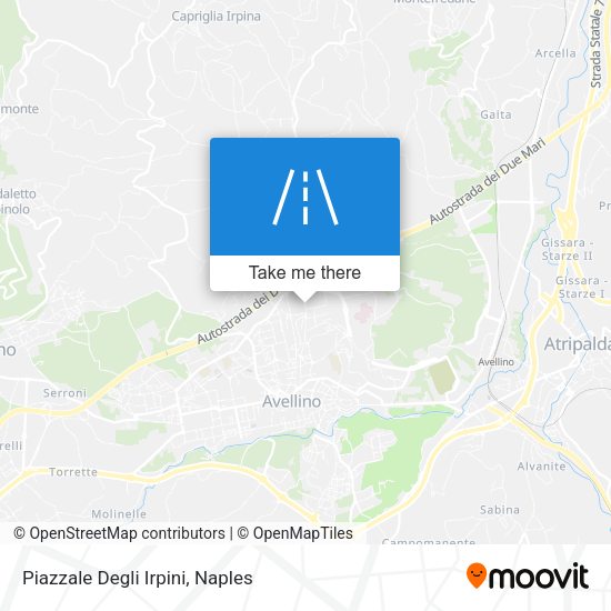 Piazzale Degli Irpini map