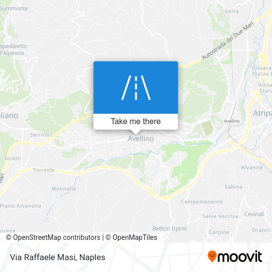 Via Raffaele Masi map