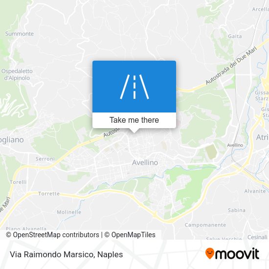 Via Raimondo Marsico map
