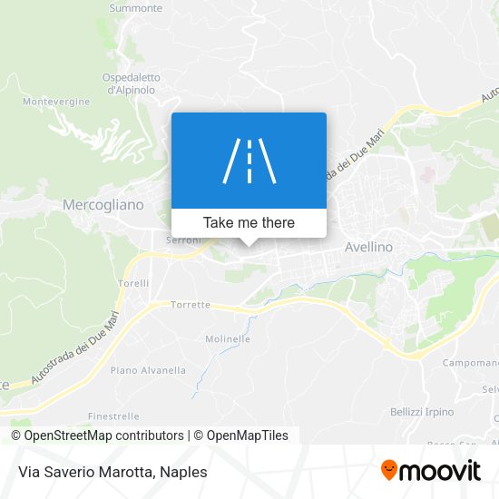 Via Saverio Marotta map