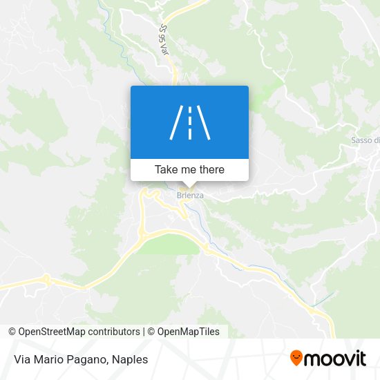 Via Mario Pagano map