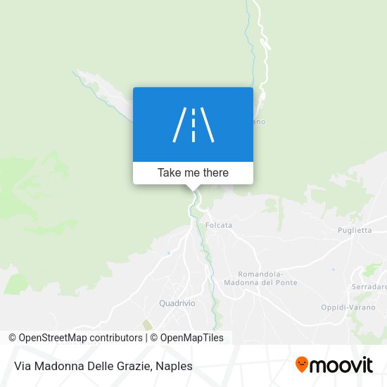Via Madonna Delle Grazie map