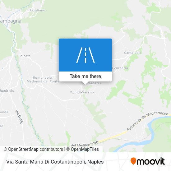 Via Santa Maria Di Costantinopoli map