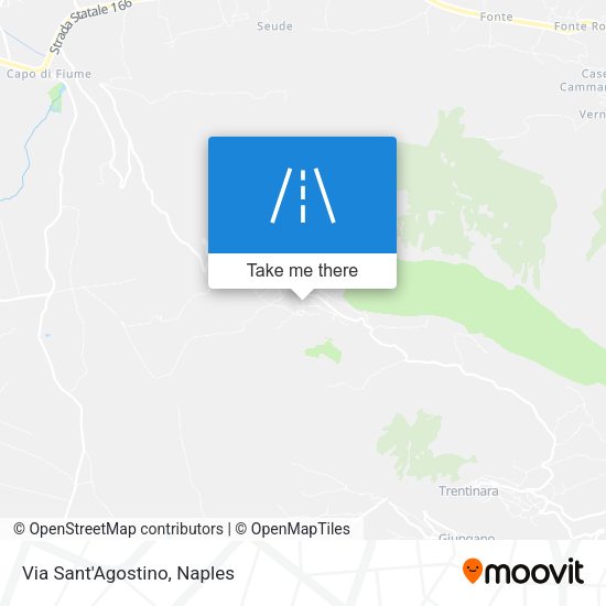 Via Sant'Agostino map