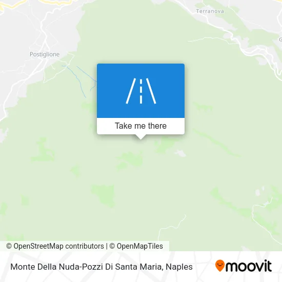 Monte Della Nuda-Pozzi Di Santa Maria map