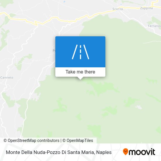 Monte Della Nuda-Pozzo Di Santa Maria map