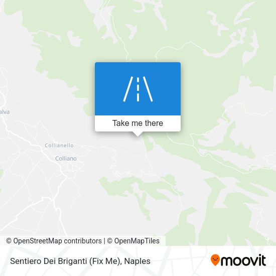 Sentiero Dei Briganti (Fix Me) map