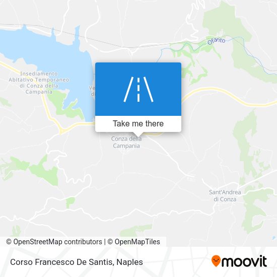 Corso Francesco De Santis map