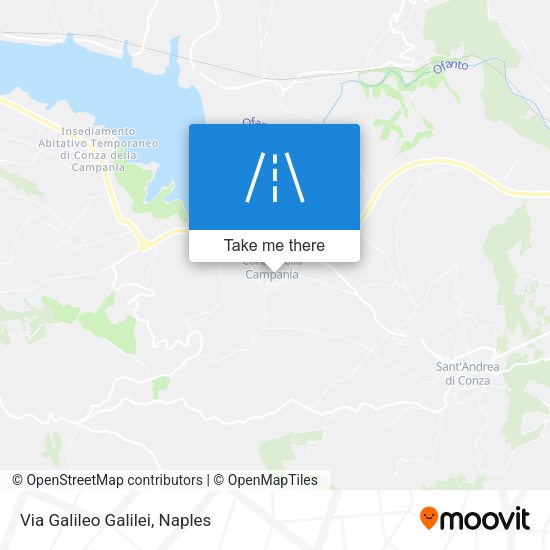 Via Galileo Galilei map