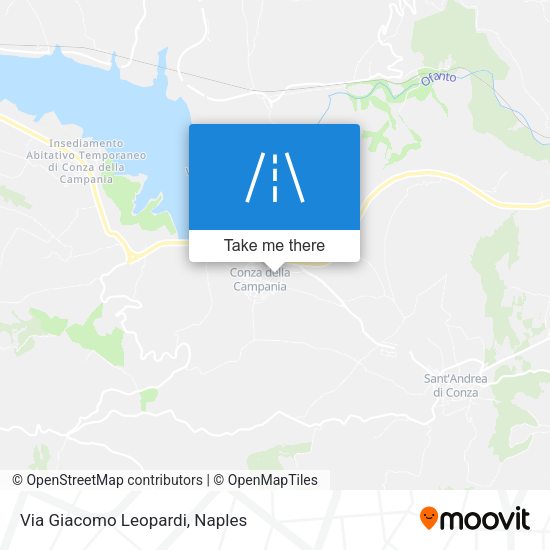 Via Giacomo Leopardi map