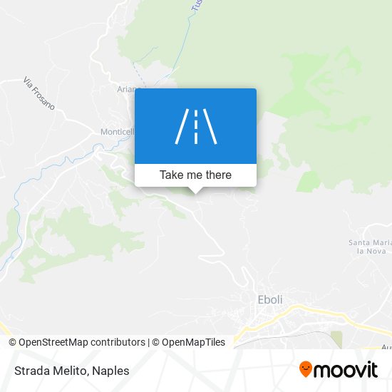 Strada Melito map