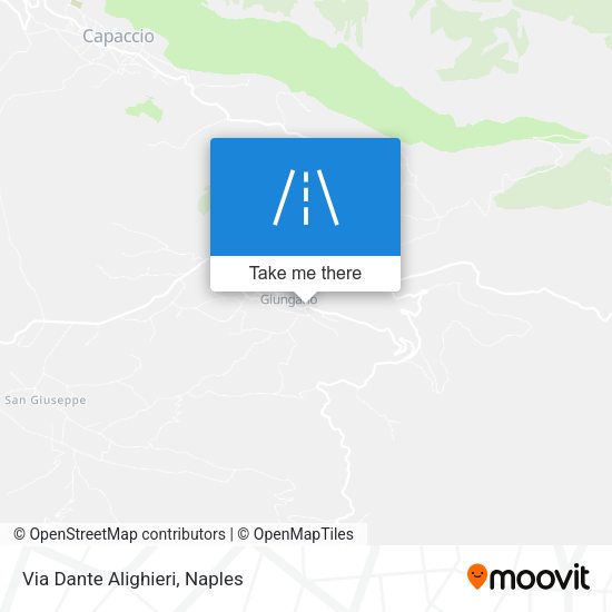 Via Dante Alighieri map
