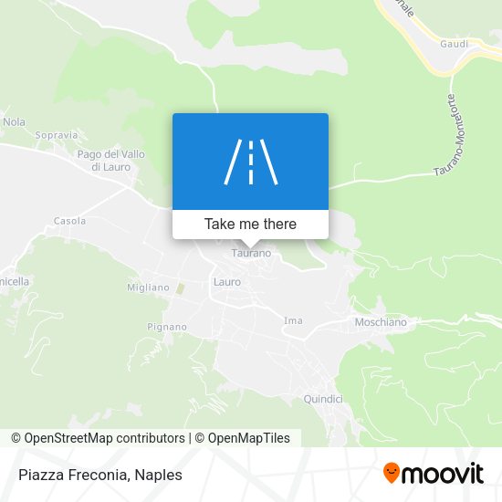 Piazza Freconia map