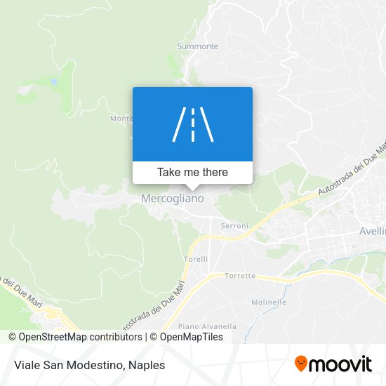 Viale San Modestino map