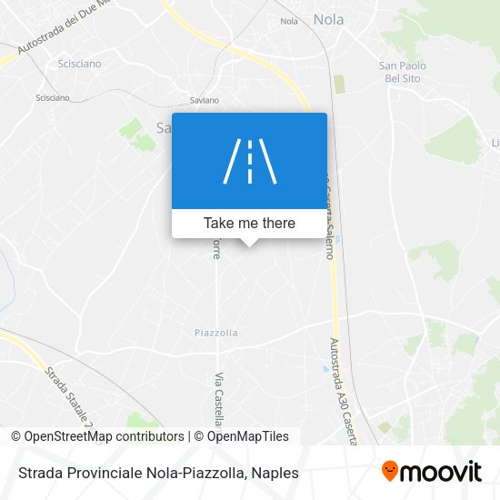 Strada Provinciale Nola-Piazzolla map