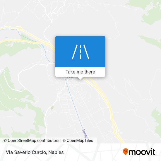 Via Saverio Curcio map