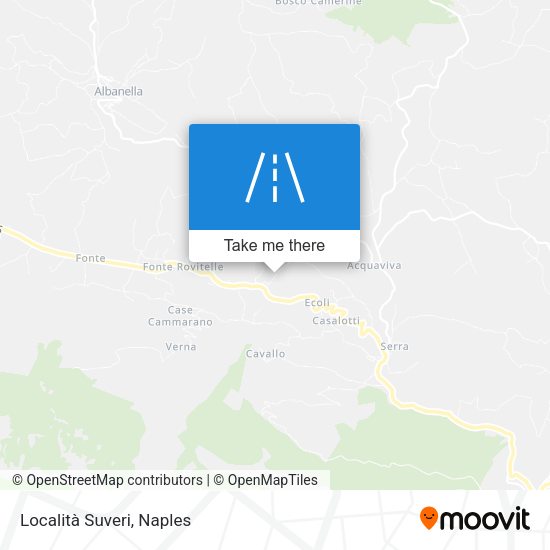 Località Suveri map