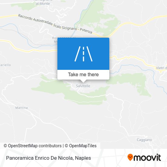 Panoramica Enrico De Nicola map