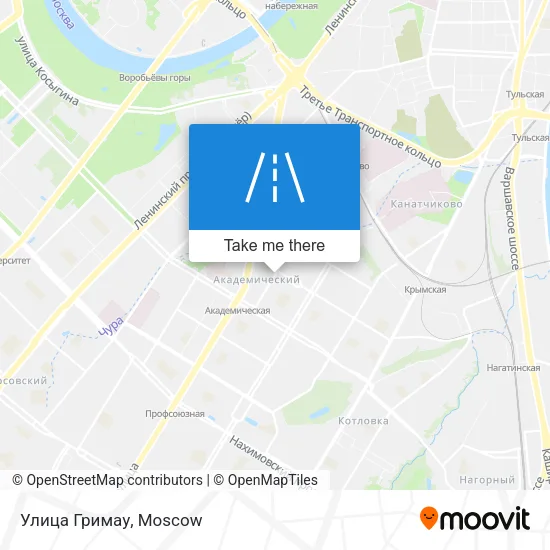 Улица Гримау map