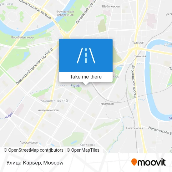 Улица Карьер map