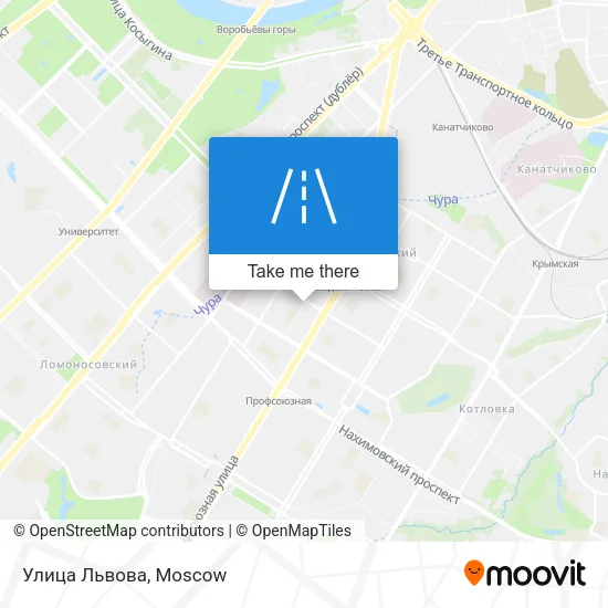 Улица Львова map