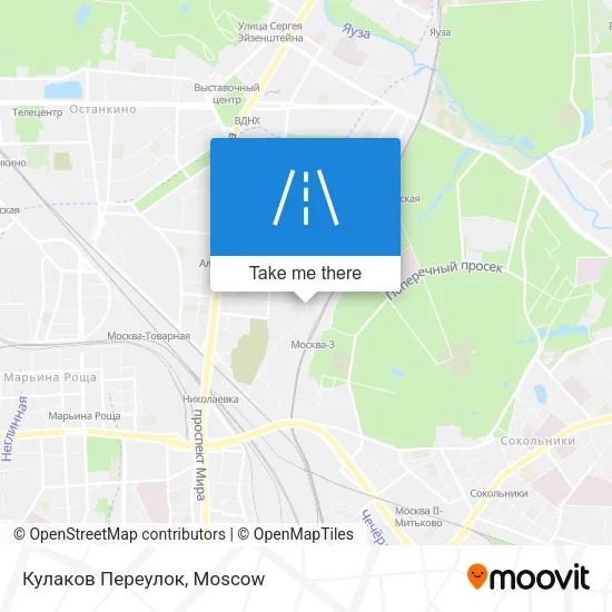 Кулаков Переулок map