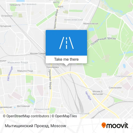 Мытищинский Проезд map
