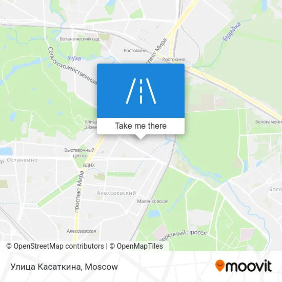 Улица Касаткина map