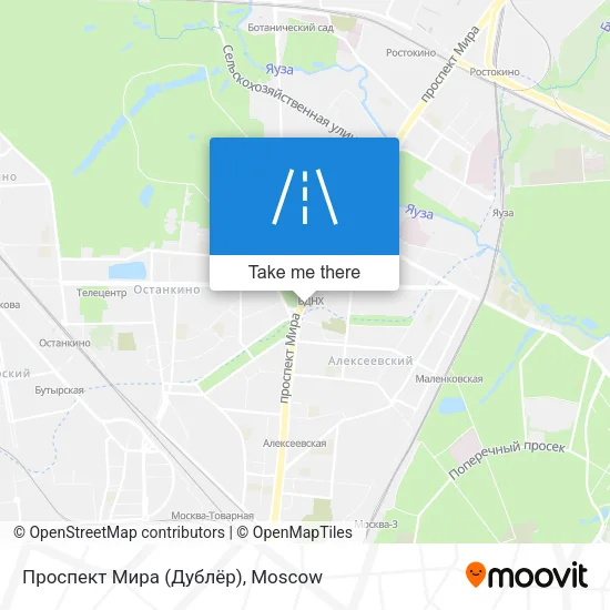 Проспект Мира (Дублёр) map
