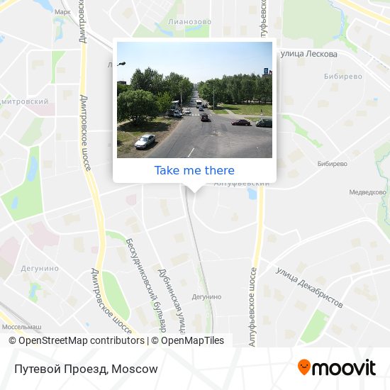 Путевой Проезд map