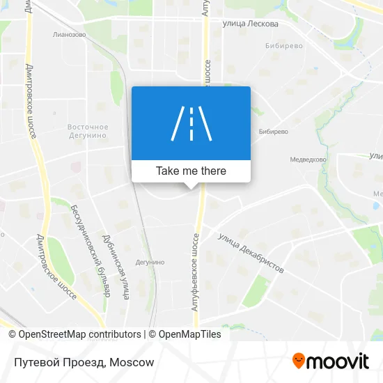 Путевой Проезд map