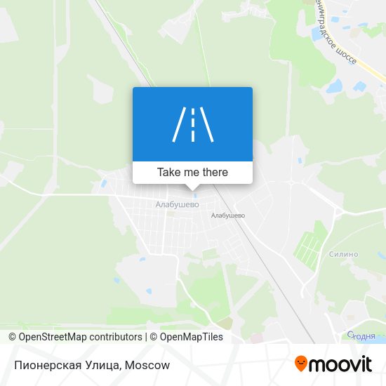 Пионерская Улица map
