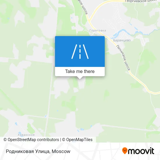 Родниковая Улица map