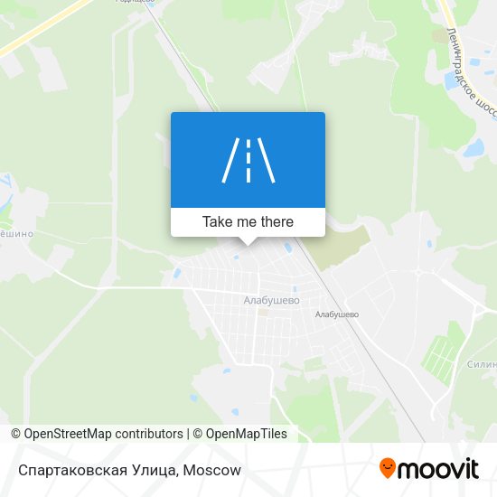 Спартаковская Улица map
