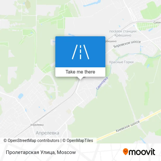 Пролетарская Улица map