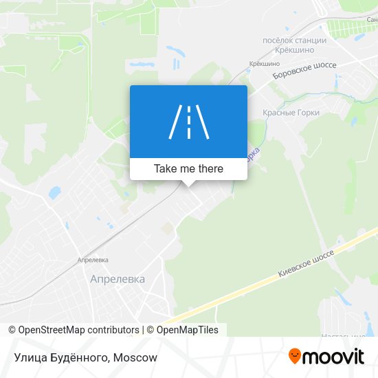 Улица Будённого map