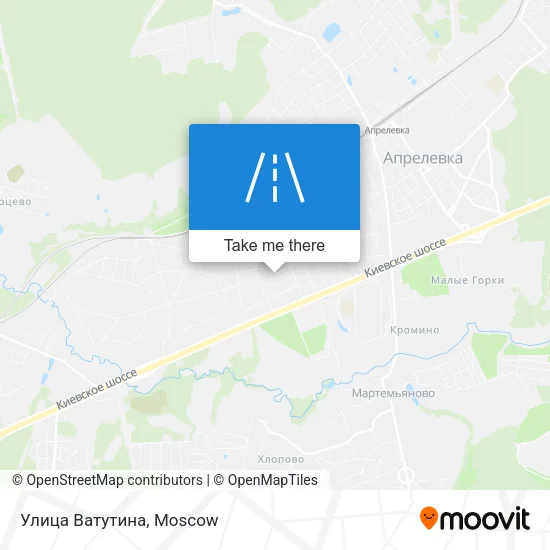 Улица Ватутина map