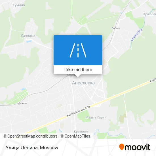 Улица Ленина map