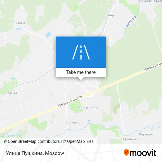 Улица Пушкина map