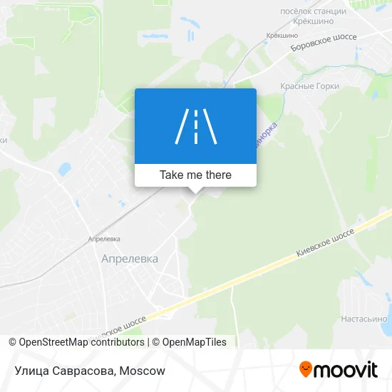 Улица Саврасова map