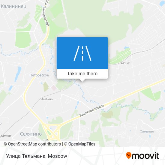 Улица Тельмана map